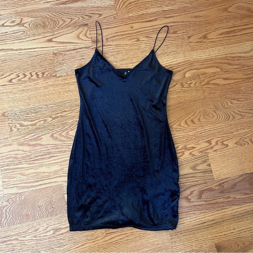 H&M Velvet Mini Dress